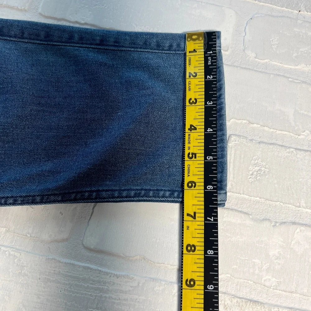 Hollister Athletic Skinny Jeans Mens 34x29 Distressed Stretch Denim Medium Wash‎